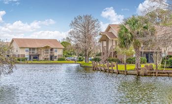 Sparking Lake Within Community at Sanford Landing Apartments, Sanford, FL, 32771